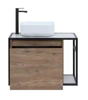 Тумба под раковину Aquanet Nova Lite Loft 75 см 261658 дуб рустикальный