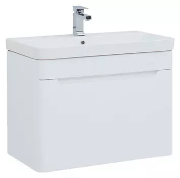 Тумба под раковину Aquanet София 80 см 199869 белая