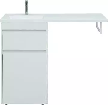 Тумба под раковину Aquanet Токио 58 см 239290 белая