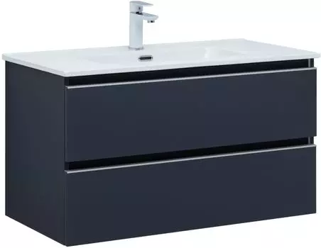 Тумба под раковину Aquanet Вега 89 см 329592 маренго