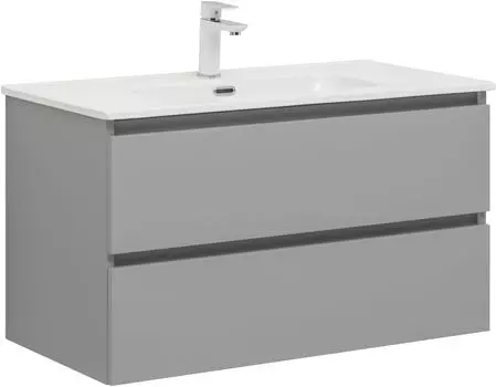 Тумба под раковину Aquanet Вега 89 см 329604 мисти грин