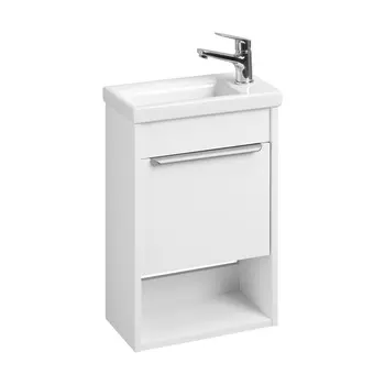 Тумба под раковину Aquaton Хоуп 40 см 1A287101HP2B0 белая матовая