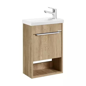 Тумба под раковину Aquaton Хоуп 40 см 1A287101HP6C0 орех