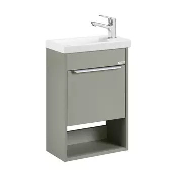 Тумба под раковину Aquaton Хоуп 40 см 1A287101HP9D0 хаки