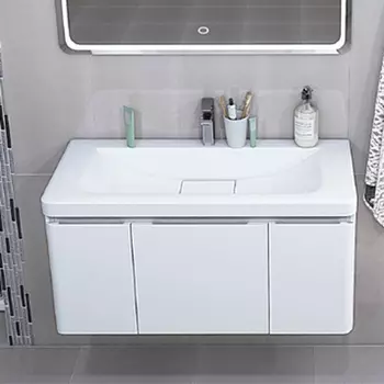 Тумба под раковину Aquaton Шерилл 85 белая