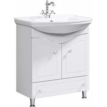 Тумба под раковину Aqwella Франческа 75 белая