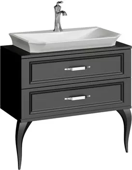 Тумба под раковину Aqwella LaDonna T8/BLK