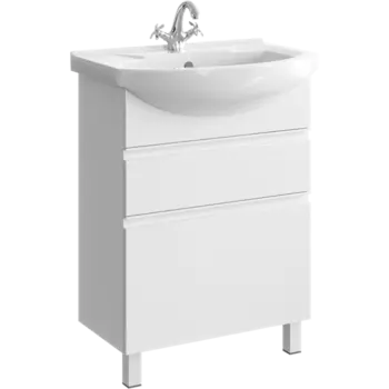 Тумба под раковину Aqwella Rodos 60 см ROD01062N напольная, белая