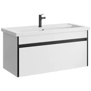 Тумба под раковину Aqwella Urban 96,5 см URB0110W белая