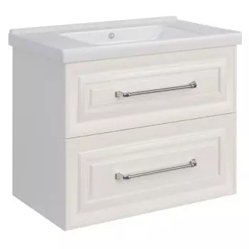 Тумба под раковину ASB-mebel Валенца 75 см 11920 слоновая кость