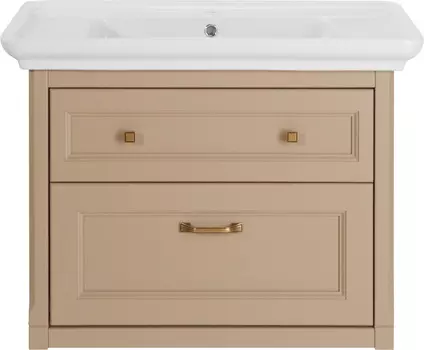 Тумба под раковину ASB-Woodline Толедо 75 см 11212 подвесная капучино