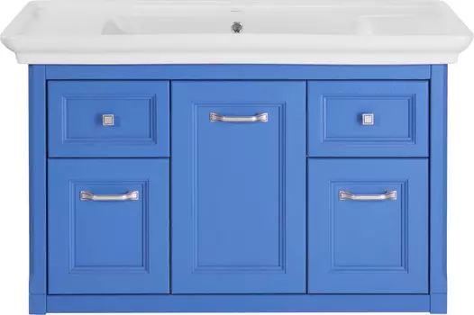 Тумба под раковину ASB-Woodline Толедо 95 см 11211 подвесная синяя