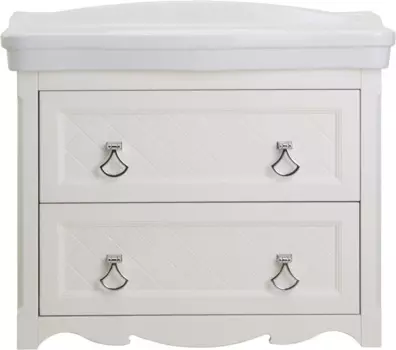 Тумба под раковину ASB-Woodline Верано 80 см слоновая кость