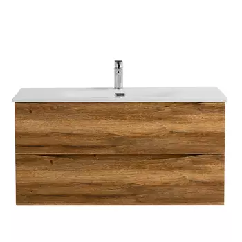 Тумба под раковину BelBagno 100 см MARINO-CER-N-1000-2C-SO-RR-P подвесная, Rovere Rustico