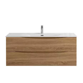 Тумба под раковину BelBagno 120 см MARINO-CER-N-1200-2C-SO-WO-P подвесная, Rovere Bianco