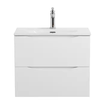 Тумба под раковину BelBagno 60 см MARINO-CER-MINI-600-2C-SO-BO-P подвесная, Bianco Opaco