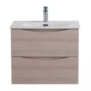 Тумба под раковину BelBagno 70 см MARINO-CER-N-700-2C-SO-RG-P подвесная, Rovere Grigio