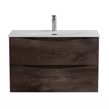 Тумба под раковину BelBagno 80 см MARINO-CER-MINI-800-2C-SO-RNG-P подвесная, Rovere Nature Grigio