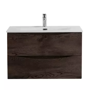 Тумба под раковину BelBagno 90 см MARINO-CER-N-900-2C-SO-RNG-P подвесная, Rovere Nature Grigio