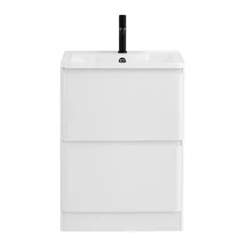 Тумба под раковину BelBagno Albano 70 см ALBANO-700-2C-PIA-BL Bianco Lucido