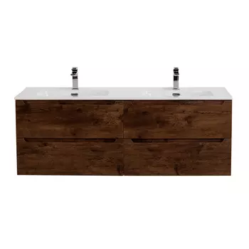 Тумба под раковину BelBagno Etna 140 см ETNA-1400-4C-SO-2-RW подвесная, Rovere Moro