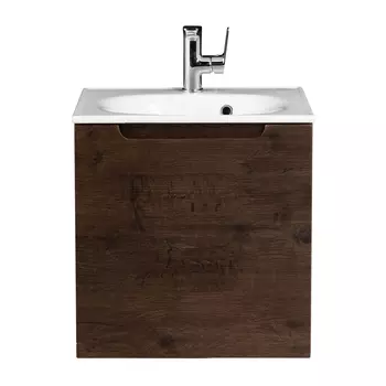 Тумба под раковину BelBagno Etna 50 см ETNA-500-1A-SO-RW-P-R подвесная, Rovere Moro