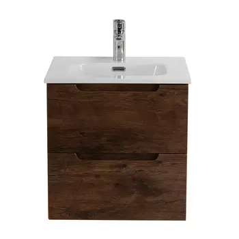 Тумба под раковину BelBagno Etna 50 см ETNA-500-2C-SO-RW подвесная, Rovere Moro
