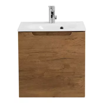 Тумба под раковину BelBagno Etna 50 см ETNA-500-1A-SO-RN-P-L подвесная, Rovere Nature