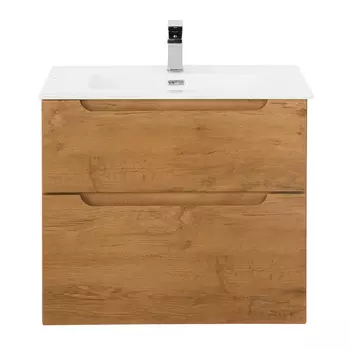 Тумба под раковину BelBagno Etna H-60 80 см ETNA-H60-800-2C-SO-RN-P подвесная, Rovere Nature