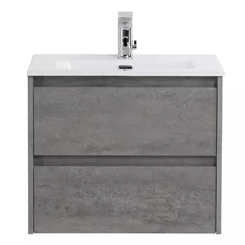 Тумба под раковину BelBagno Kraft 39 60 см KRAFT 39-600/390-2C-SO-CG подвесная, Cemento Grigio