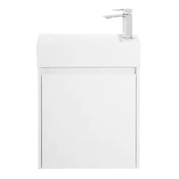 Тумба под раковину BelBagno Kraft Mini 49 см KRAFT MINI-500/260-1A-SO-BO-R подвесная, Bianco Opaco