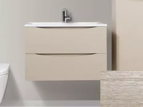Тумба под раковину BelBagno Marino 80 MARINO-800-2C-SO-RG-P Rovere Grigio