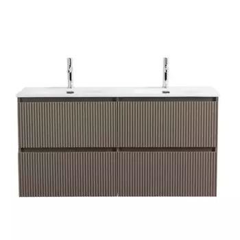 Тумба под раковину BelBagno Uno 120 см UNO-1200-4C-SO-СO подвесная, бежевая матовая