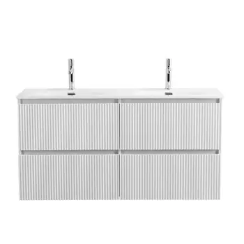 Тумба под раковину BelBagno Uno 120 см UNO-1200-4C-SO-BO подвесная, Bianco Opaco