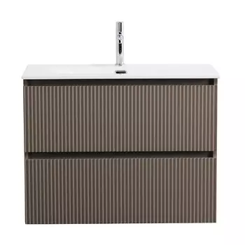 Тумба под раковину BelBagno Uno 90 см UNO-900-2C-SO-СO подвесная, бежевая матовая