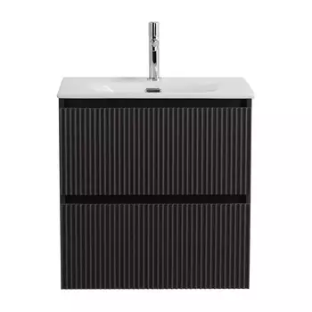 Тумба под раковину BelBagno Uno-Mini 70 см UNO-MINI-700-2C-SO-GSO подвесная, темно-серая матовая