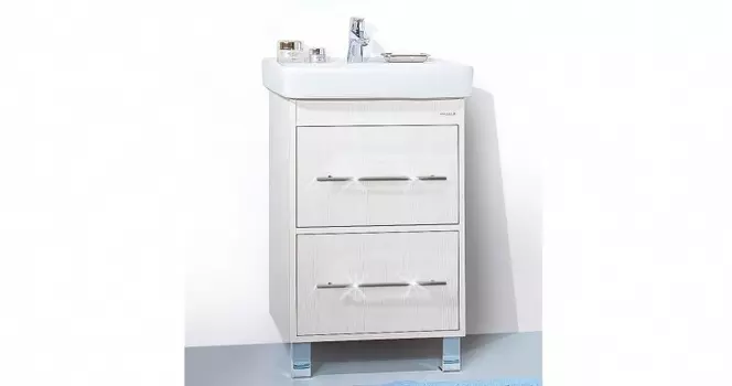 Тумба под раковину Бриклаер Чили C 55 светлая лиственница