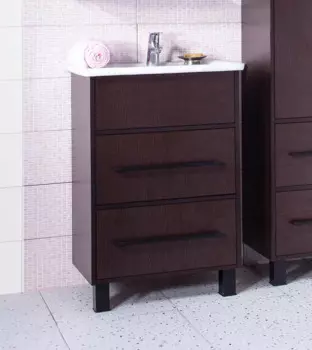 Тумба под раковину Бриклаер Чили C 60 Венге