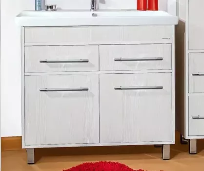 Тумба под раковину Бриклаер Чили C 90 светлая лиственница