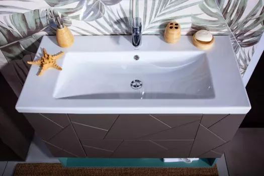 Тумба под раковину Бриклаер КРИСТАЛЛ 100