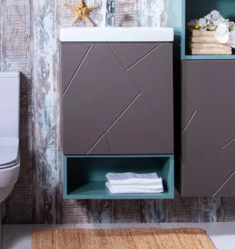 Тумба под раковину Бриклаер КРИСТАЛЛ 50