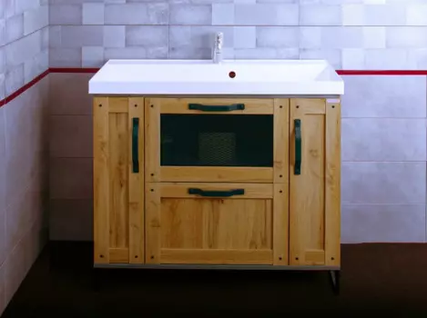 Тумба под раковину Бриклаер ЛОФТ 100