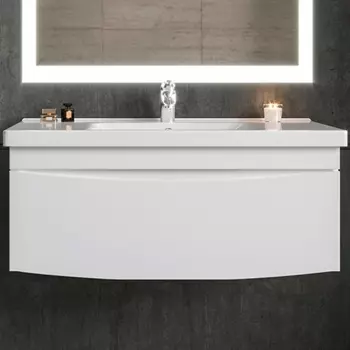 Тумба под раковину Бриклаер ВЕГА 100 белый