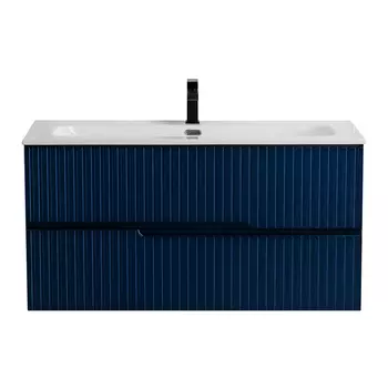 Тумба под раковину Cezares Duet 100 см DUET-N-1000-2C-SO-SPF-P подвесная, sapfiro