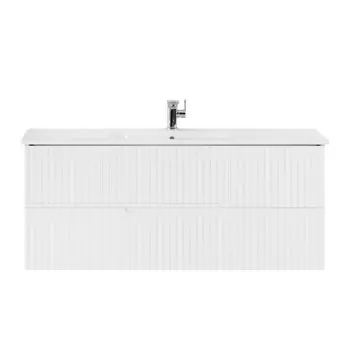 Тумба под раковину Cezares Duet 117 см DUET-1200-2C-SO-BL Bianco Lucido