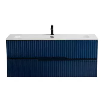 Тумба под раковину Cezares Duet 120 см DUET-N-1200-2C-SO-SPF-P подвесная, sapfiro