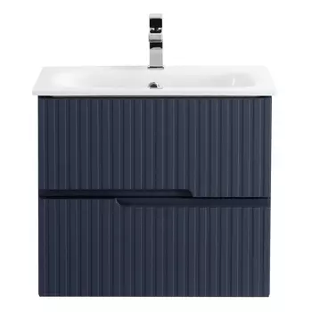 Тумба под раковину Cezares Duet 57 см DUET-600-2C-SO-GR-P Grafito