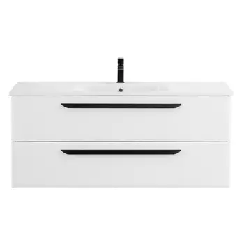 Тумба под раковину Cezares Eco 117 см ECO-CER-1200-2C-SO-BO Bianco Opaco