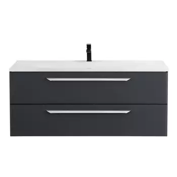 Тумба под раковину Cezares Eco 120 см ECO-1200-2C-SO-GR-P Grafito