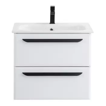 Тумба под раковину Cezares Eco 57 см ECO-CER-600-2C-SO-BL Bianco Lucido